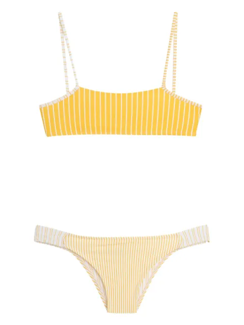 Amir Slama bikini à bandes rayées