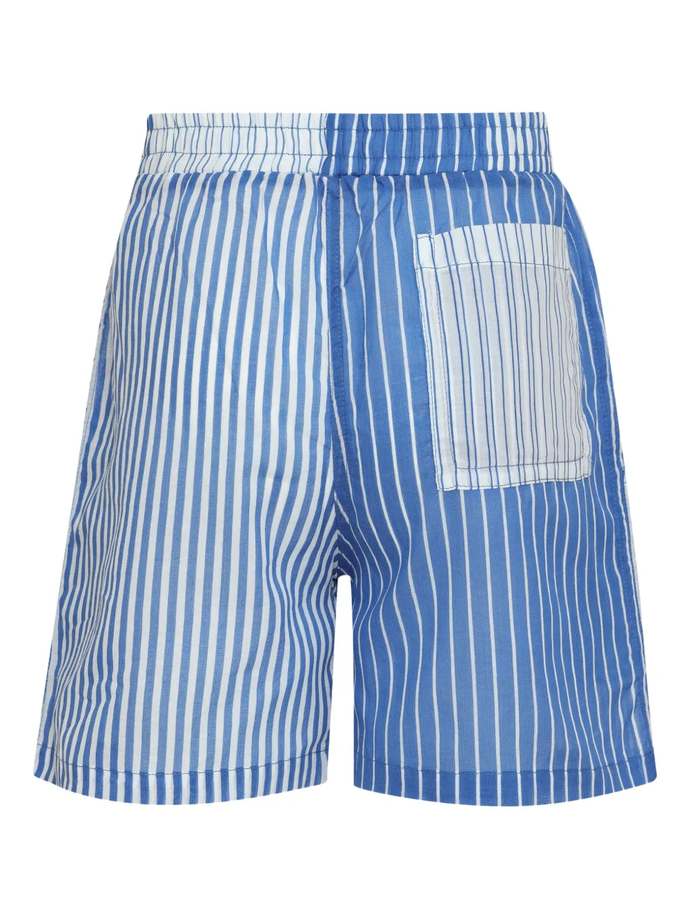 Amir Slama Gestreepte shorts Blauw