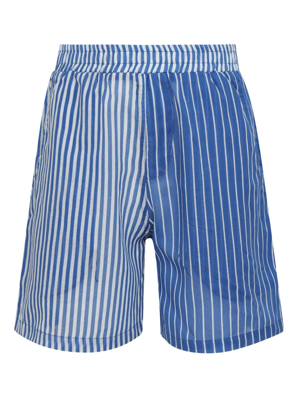 Amir Slama Gestreepte shorts Blauw