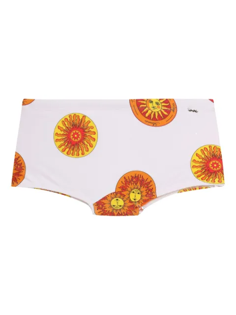 Amir Slama sun-print swim briefs