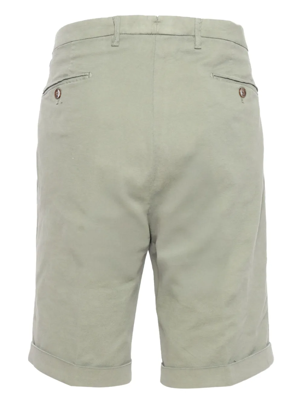 Briglia 1949 Bermuda shorts met omgeslagen cuffs - Groen