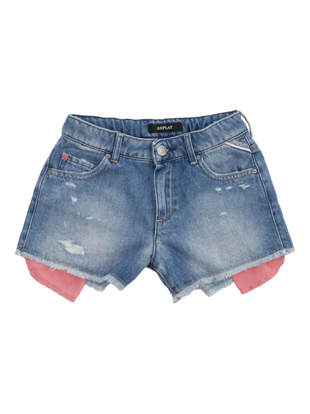Replay Spijkershorts Blauw