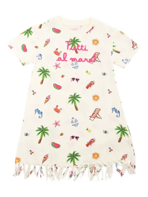 MC2 Saint Barth Kids ABBEY-TUTTI MARE SUMMER SKETCH 10 EMB