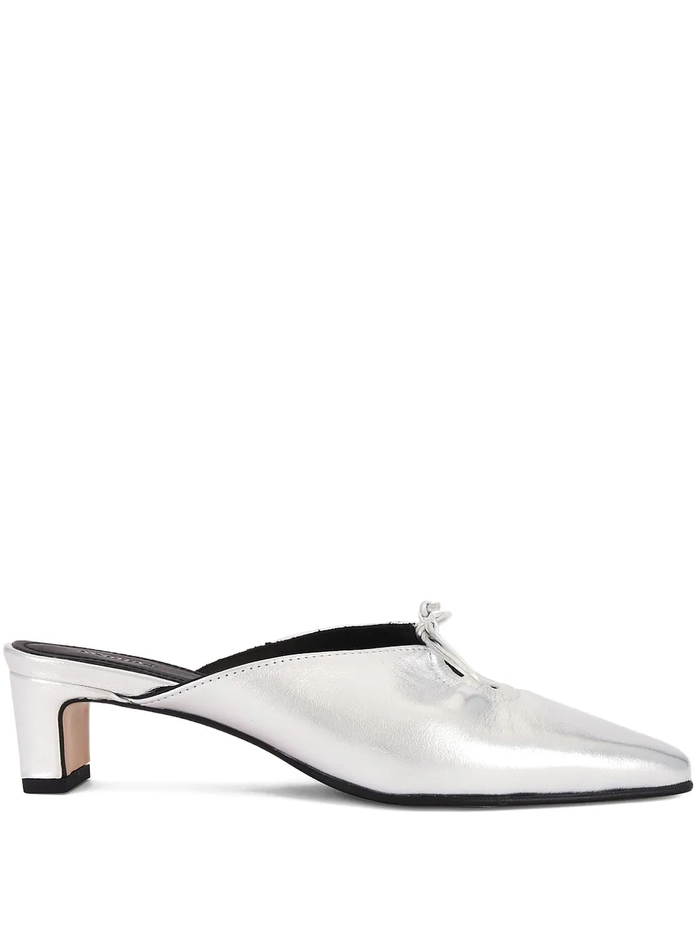 ALOHAS Amar muiltjes met strikdetail Zilver