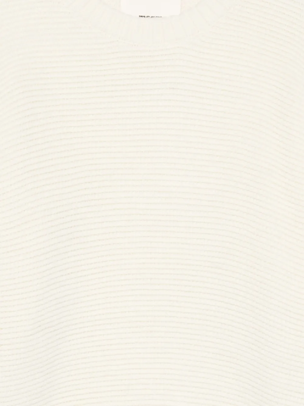 MSGM Kids Ribgebreide trui Beige