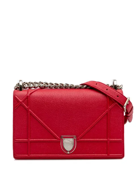 Christian Dior Pre-Owned 2015 Small Grained Calfskin Diorama Flap crossbody bag