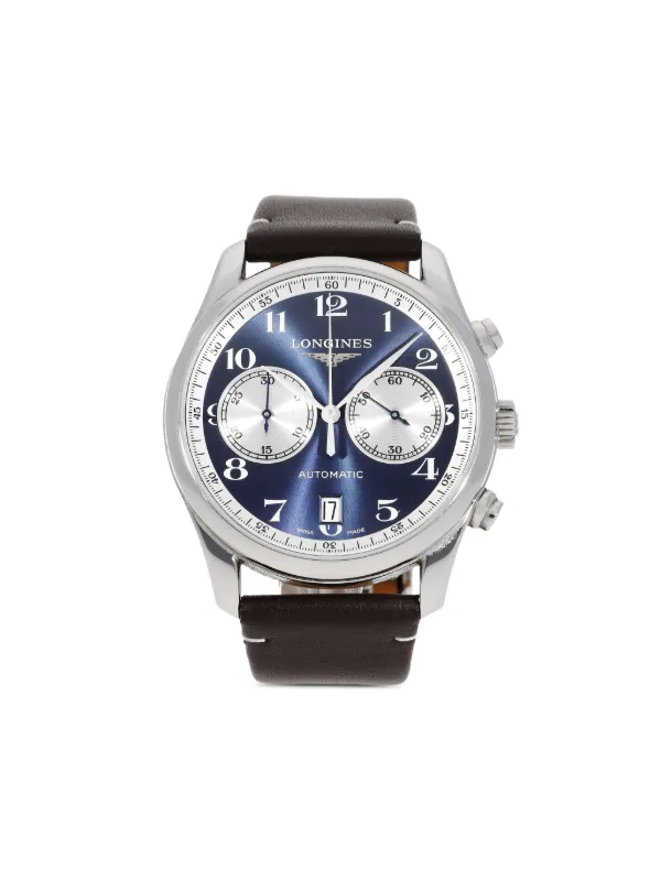 Longines Master Collection 40 Mm Blauw FARFETCH NL