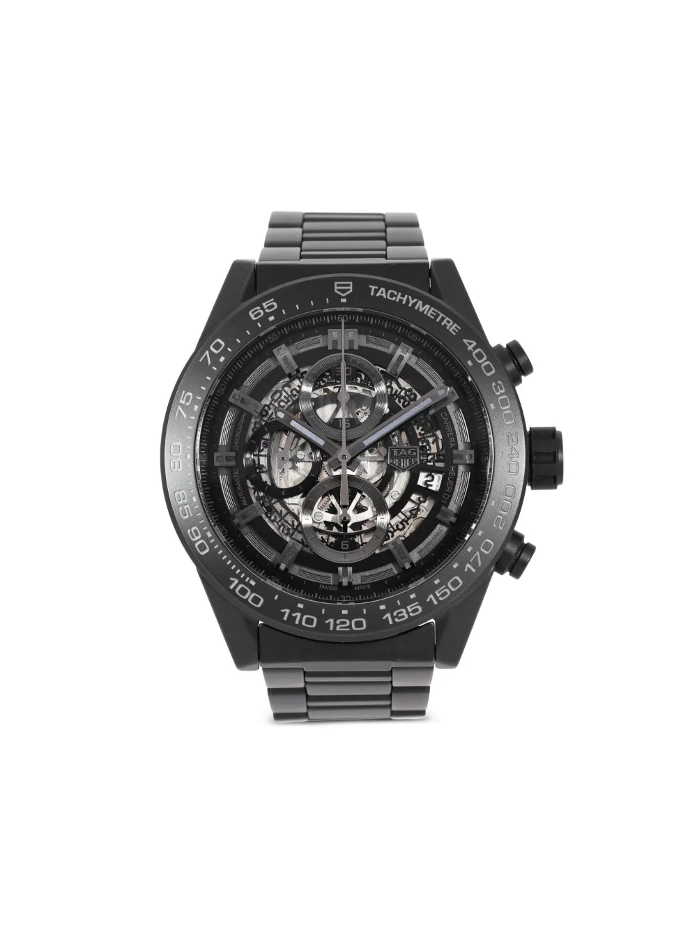TAG Heuer Pre-Owned Carrera 44mm | Black | Image 1