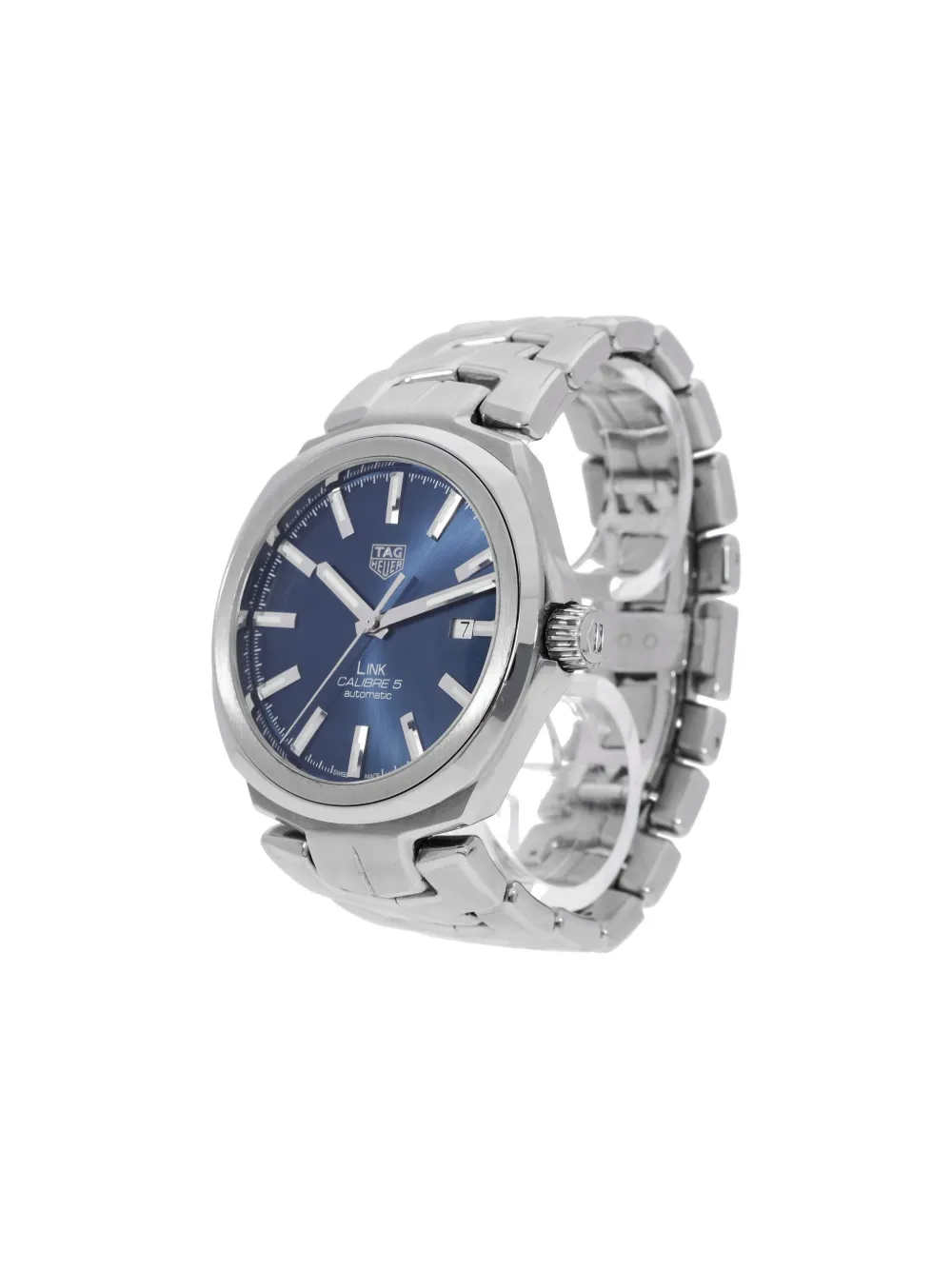 TAG Heuer Pre-Owned Calibre 5 40mm - Blu
