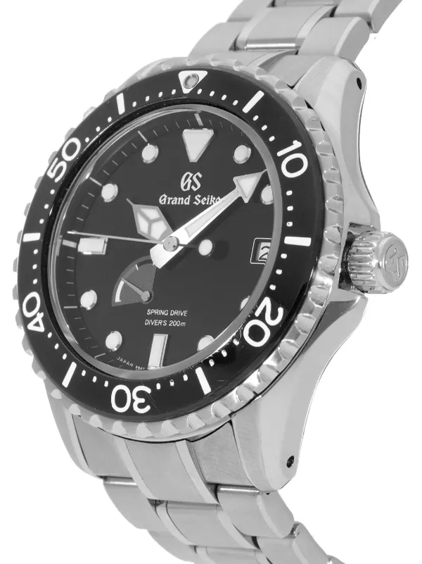 Grand Seiko Sport Spring Drive 44mm Black FARFETCH IN