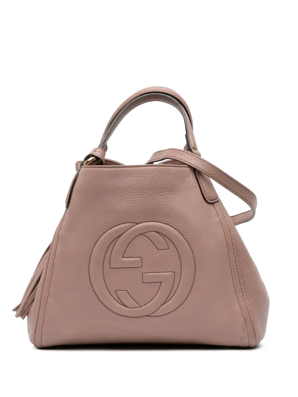 Gucci Pre-Owned 2016-2025 Small Leather Soho satchel - ピンク Gucci Pre-Owned 2016-2025 Small Leather Soho satchel - ピンク