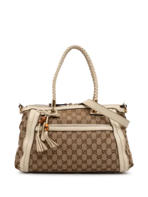 Gucci Pre-Owned 2016-2025 GG Canvas Bella satchel