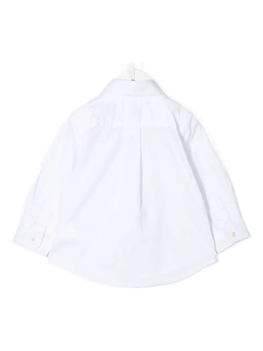 POLO RALPH LAUREN KIDS Shirt met geborduurd logo Wit