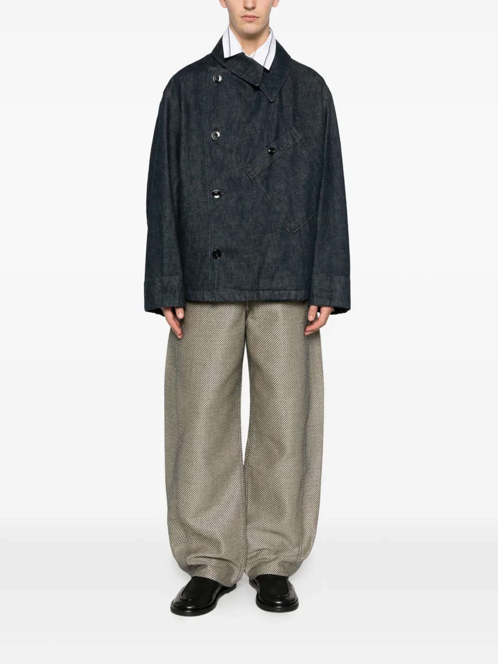 Jacquemus The Mirada de-Nîmes trousers - Blauw