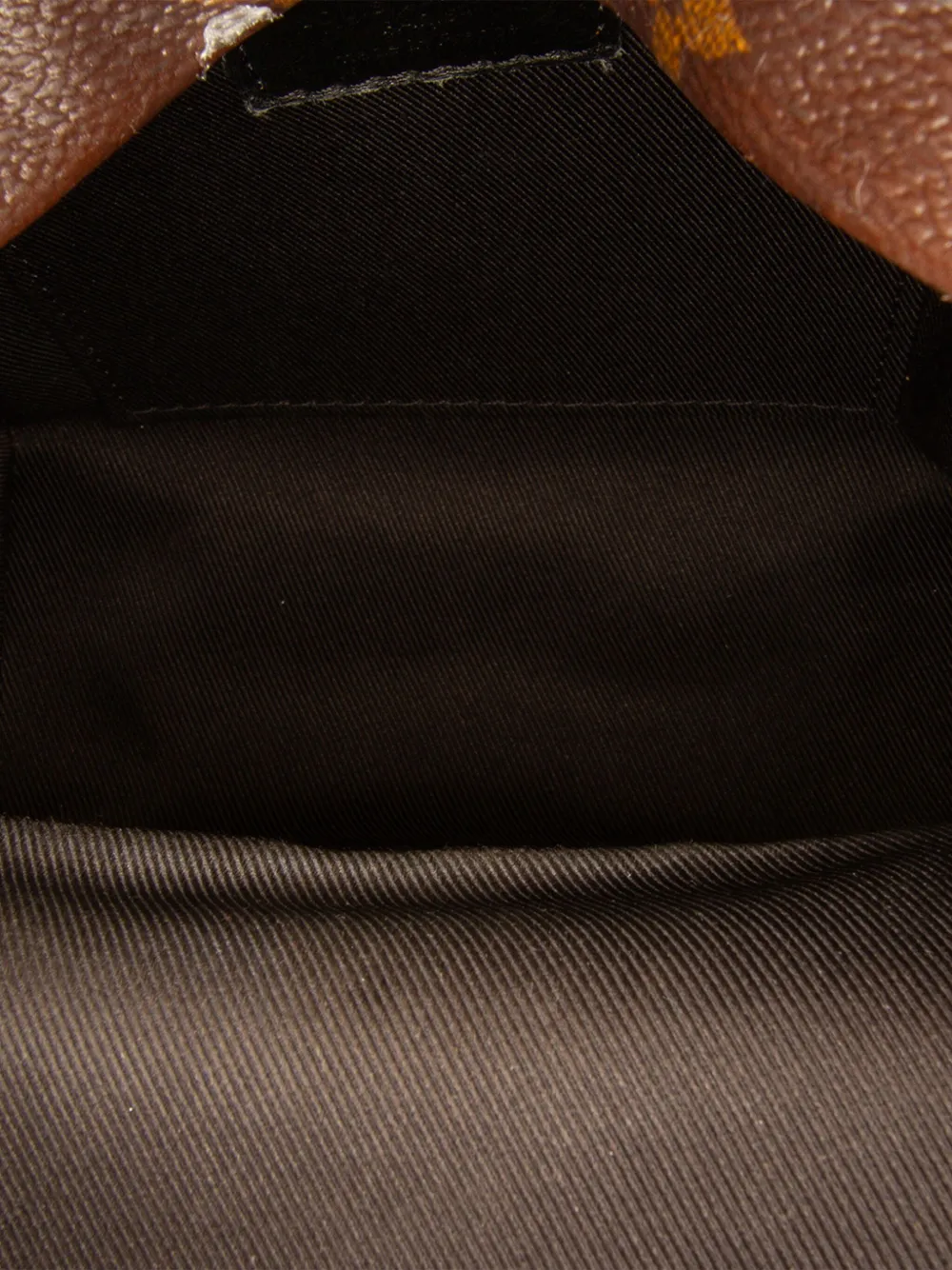 Pre-owned Louis Vuitton 2018 Monogram Mini Palm Springs Backpack In Brown
