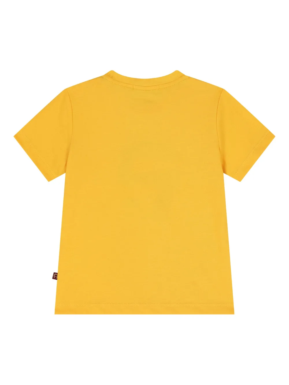 Aigner Kids T-shirt met logo Geel