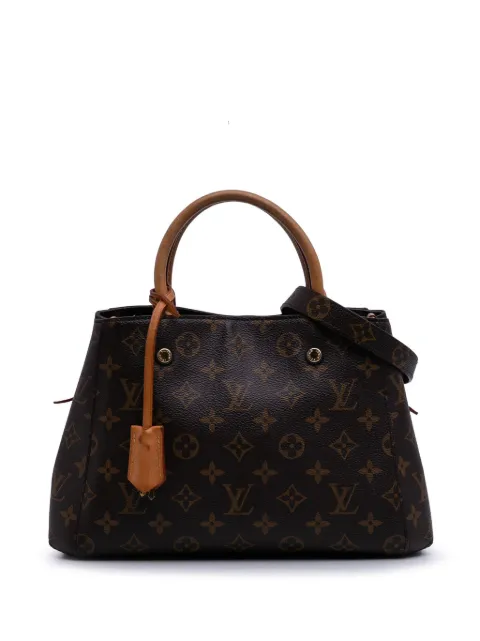 Louis Vuitton Pre-Owned 2017 Monogram Montaigne BB satchel