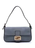 Fendi Pre-Owned 2010-2025 Leather Baguette satchel - Blue