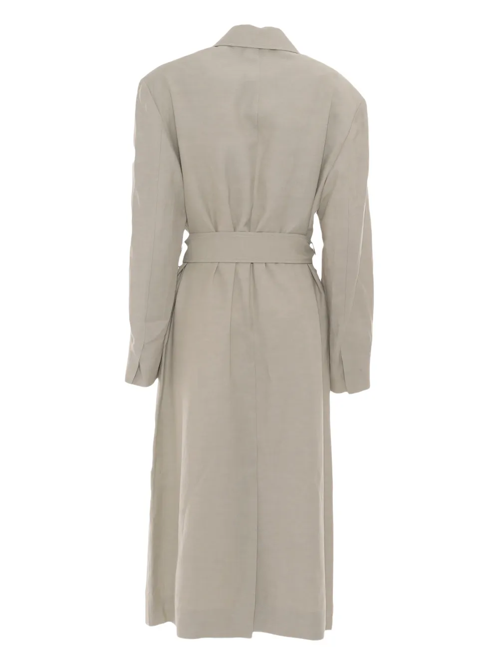 P.A.R.O.S.H. Trenchcoat met ceintuur Grijs