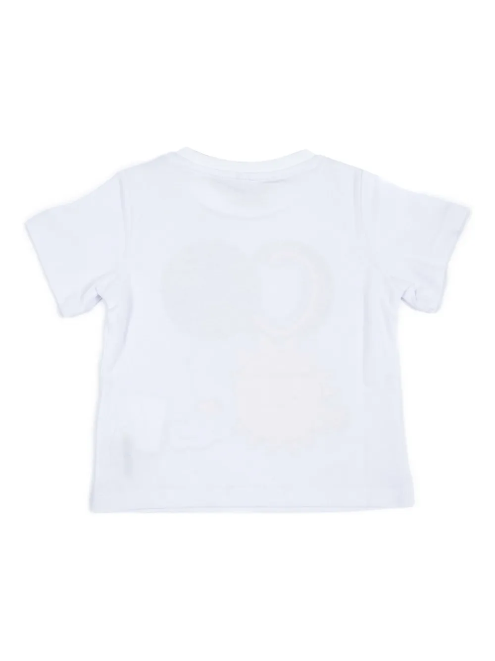 Stella McCartney Kids Earth Friends T-shirt met grafische print Wit