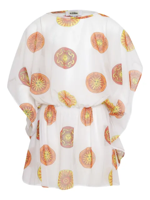Amir Slama sun-print smock dress