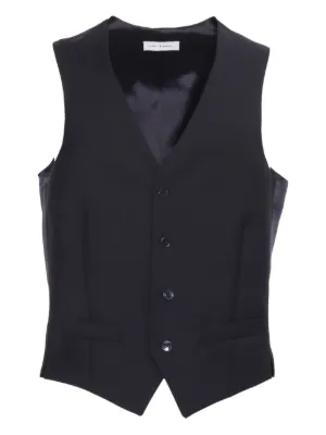 Dolce & Gabbana Vネック ベスト | ブルー | FARFETCH JP