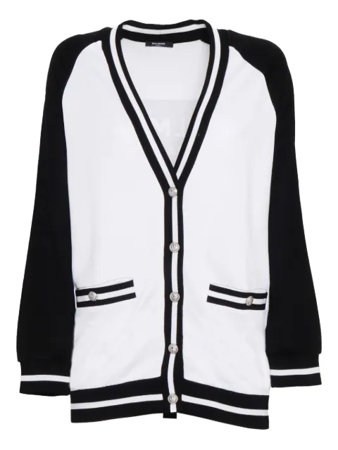 Balmain Kids sudadera con detalle de botones