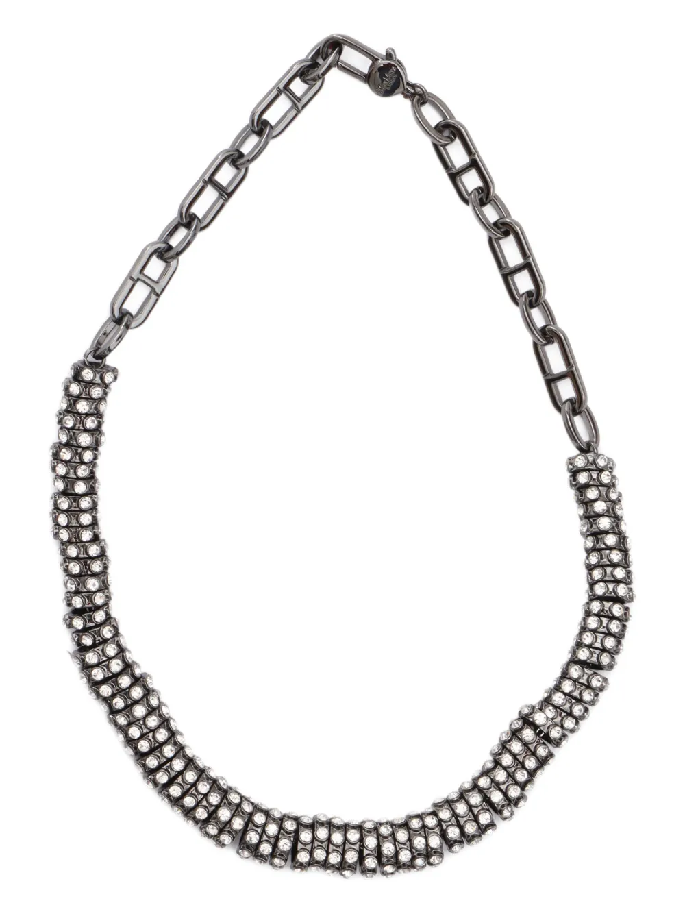 crystal-embellished necklaces