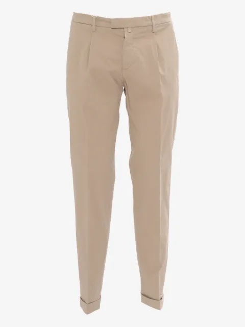 Briglia 1949 pantalones con pinzas en los tobillos