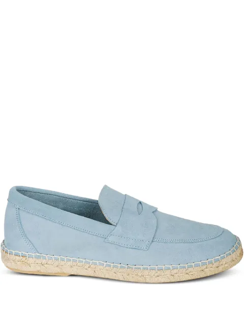 ABARCA penny-strap suede loafers