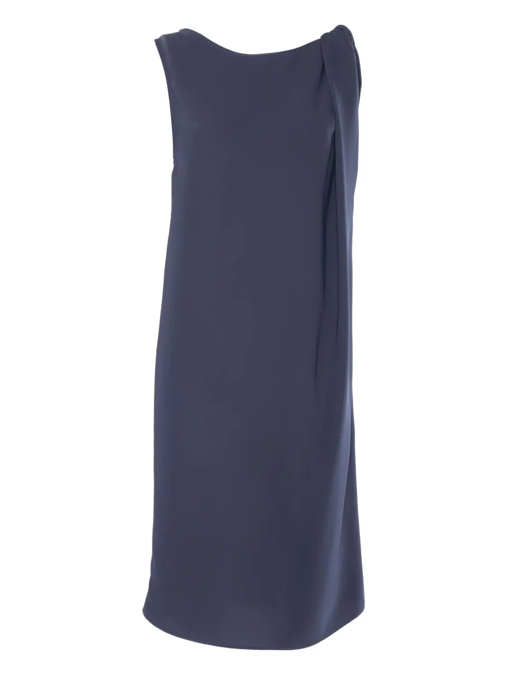 P.A.R.O.S.H. Jurk met gedrapeerd detail Blauw