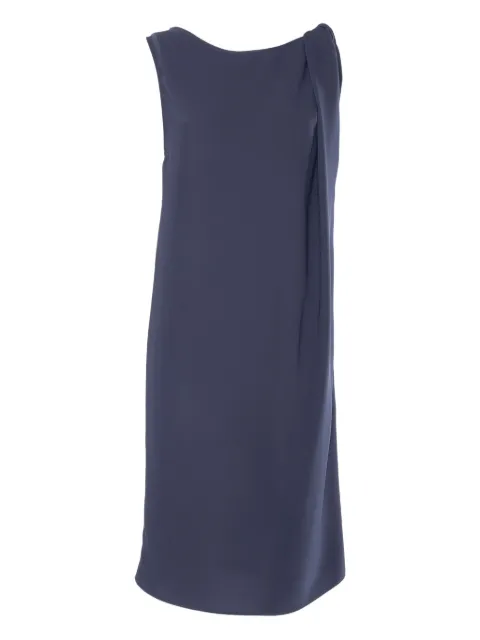 P.A.R.O.S.H. draped-detail sleeveless dress