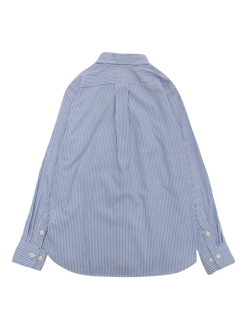  Polo Ralph Lauren Kids Striped Button-down Shirt - Blue 
