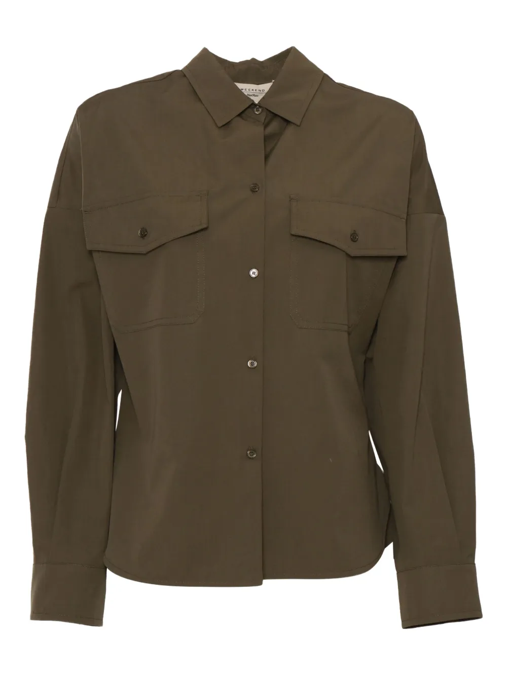 Skipper flap-pocket cotton shirt