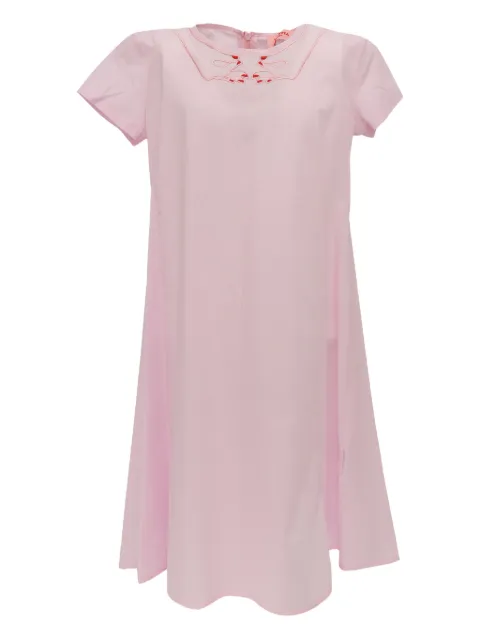 Vivetta embroidered-collar cotton dress