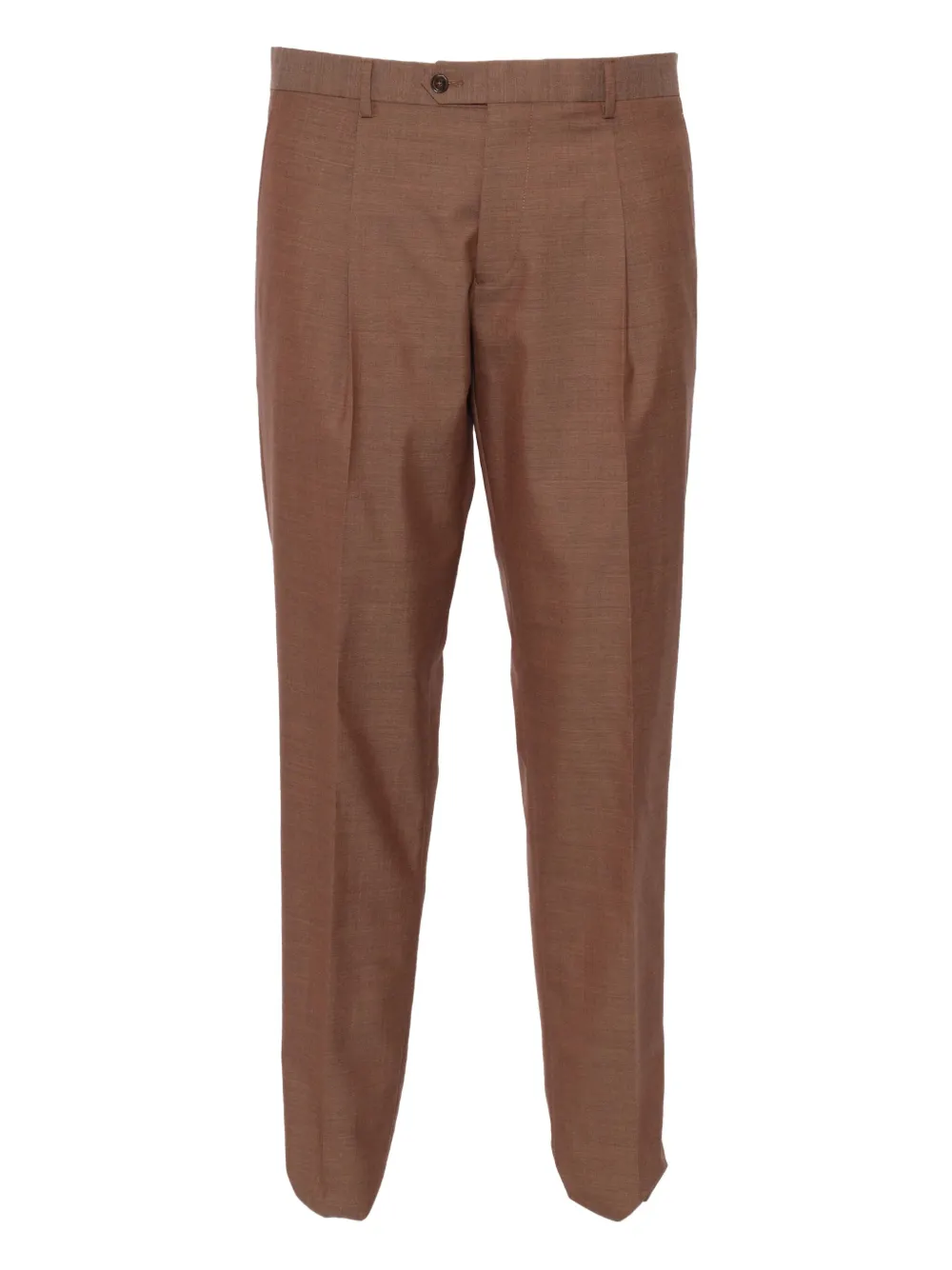 Brera double-breasted patch-pocket suit | Brown | Image 1