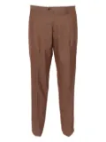 Brera double-breasted patch-pocket suit - Brown