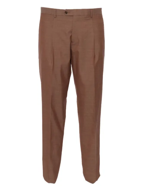 Brera double-breasted patch-pocket suit