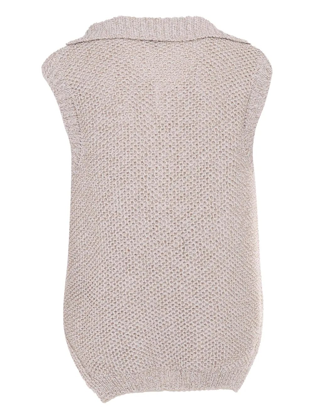 Fay Hooded Knit Top In White