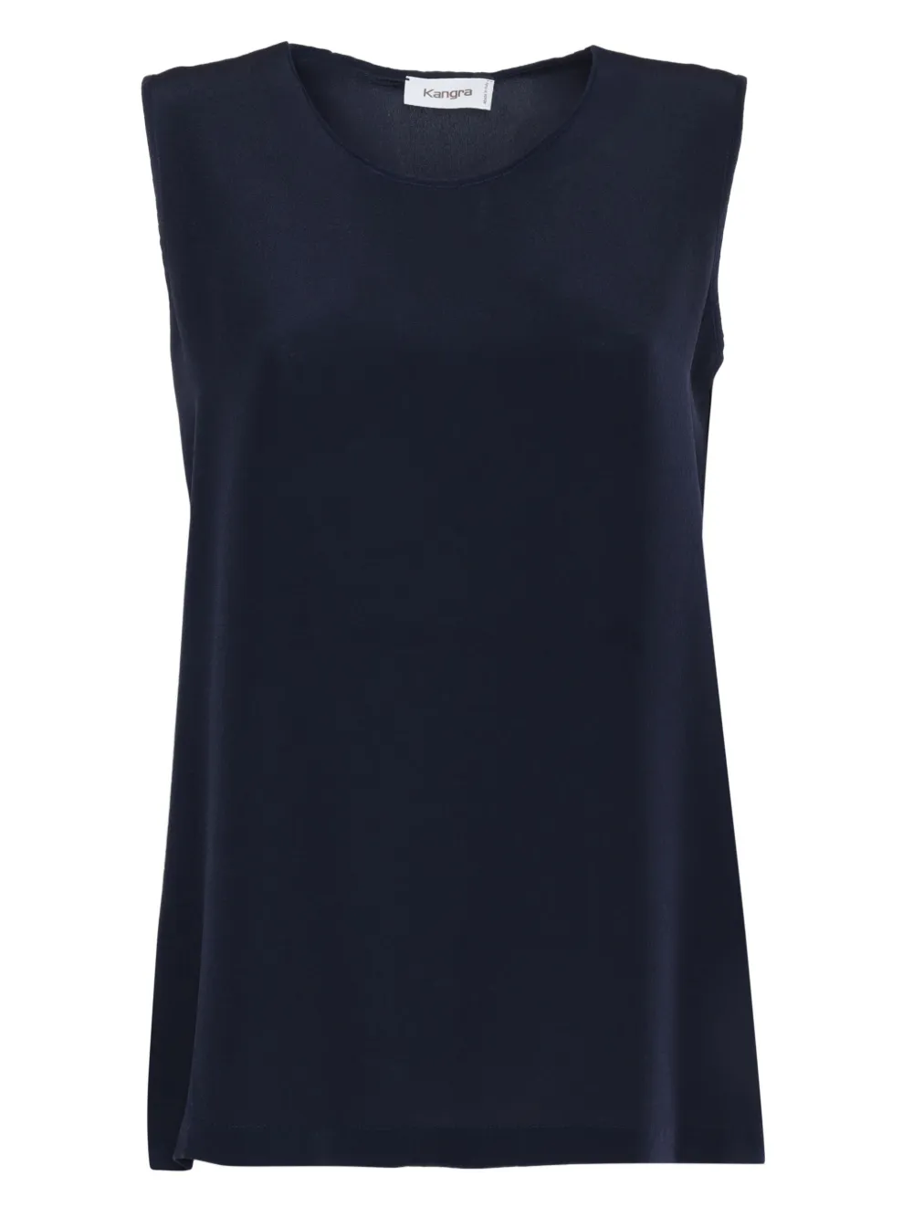 Kangra silk crepe top | Blue | Image 1
