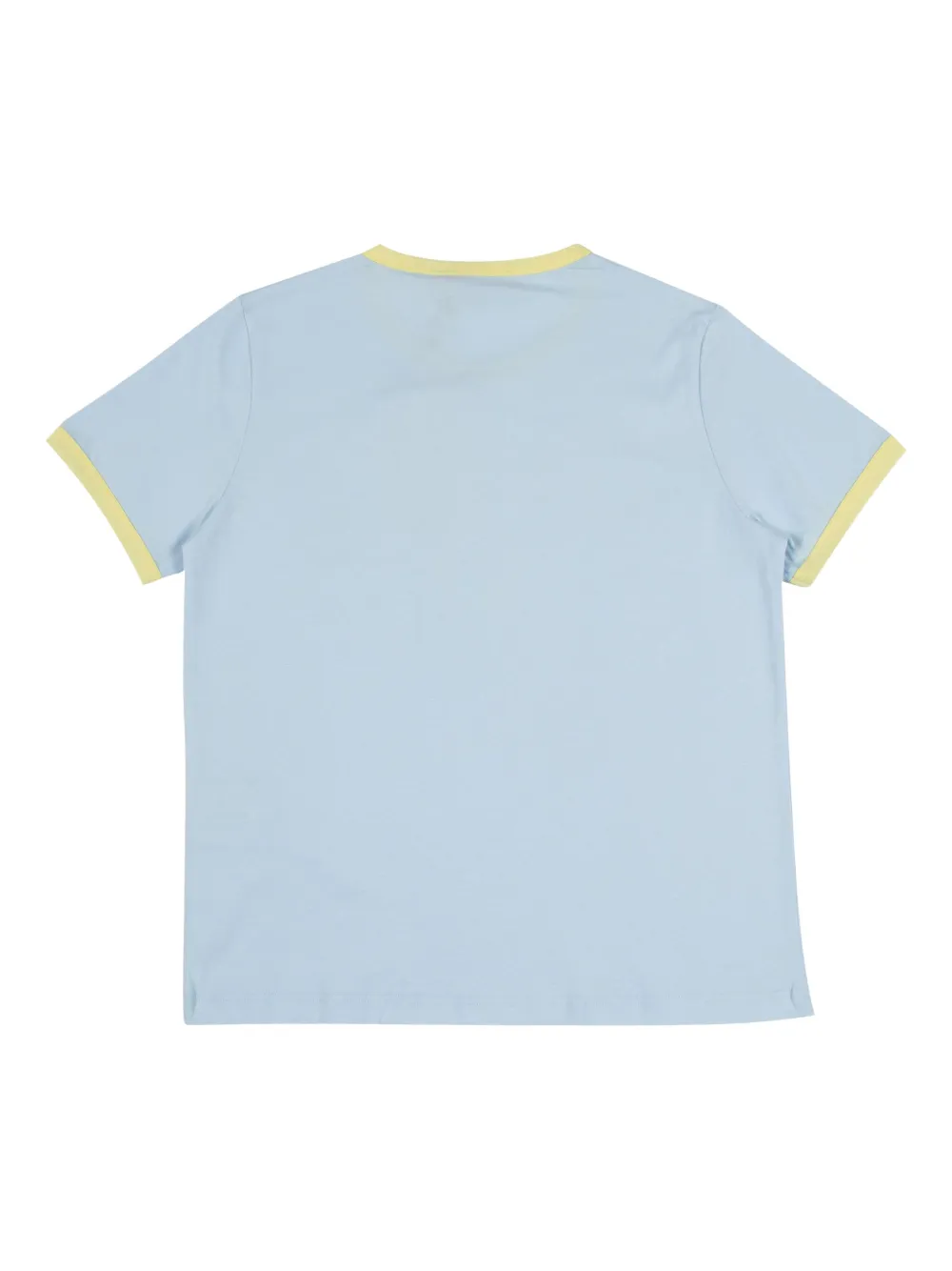 Versace Kids logo-embellished cotton T-shirt Blauw