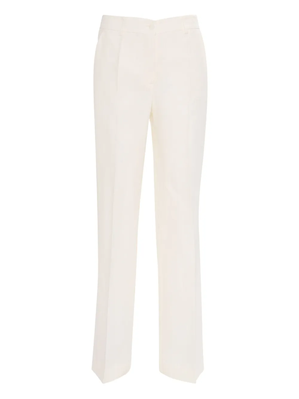 P.a.r.o.s.h Pleated-front Trousers In White