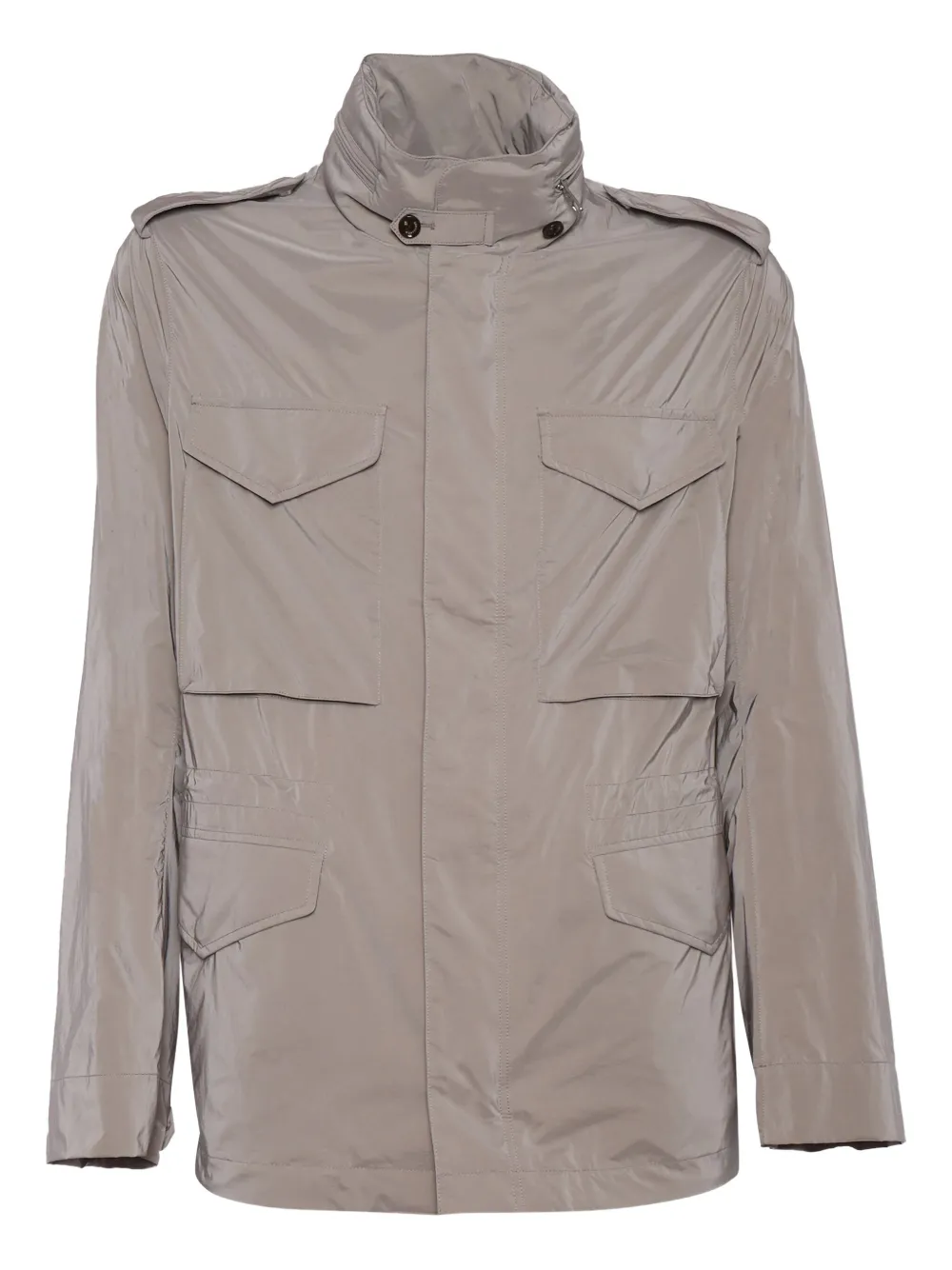 flap-pocket field jacket