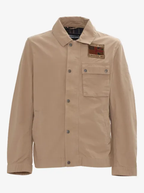 Barbour Workers patch-pocket cotton jacket