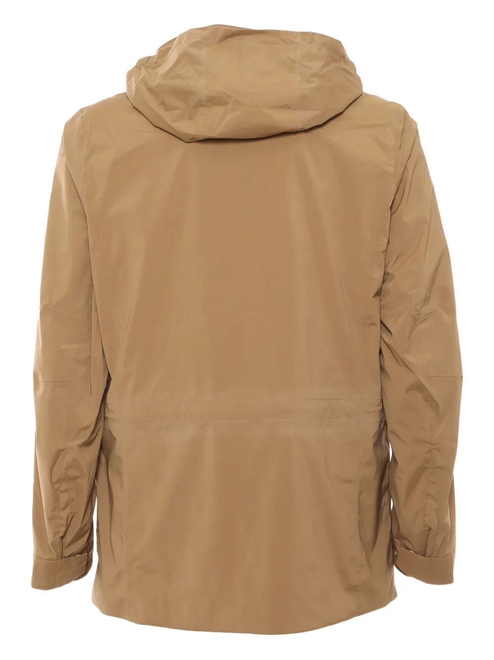 K-way High-neck Four-pocket Jacket In Brown