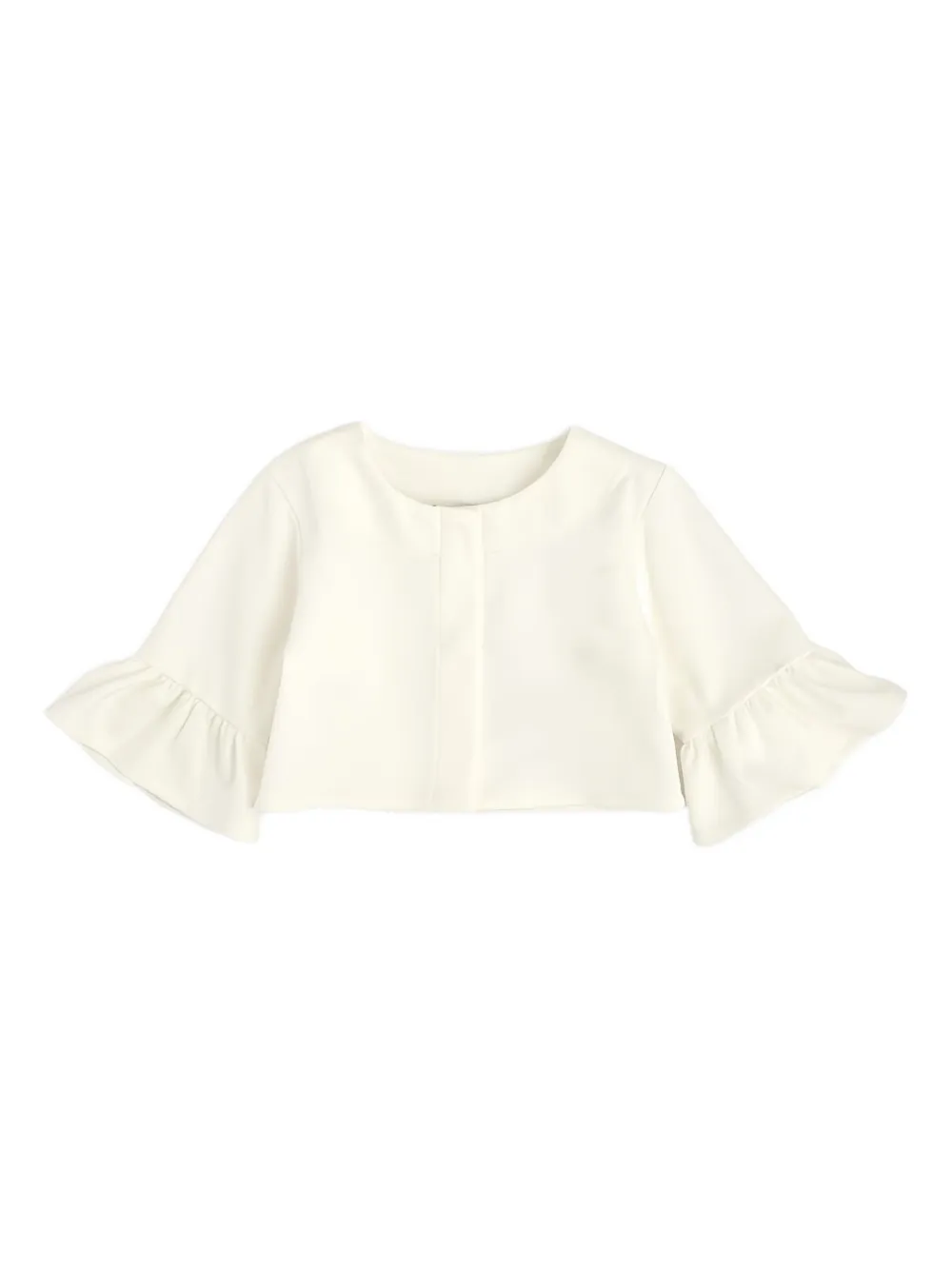 MAGIL ruffle-sleeve jacket | Neutrals | Image 1