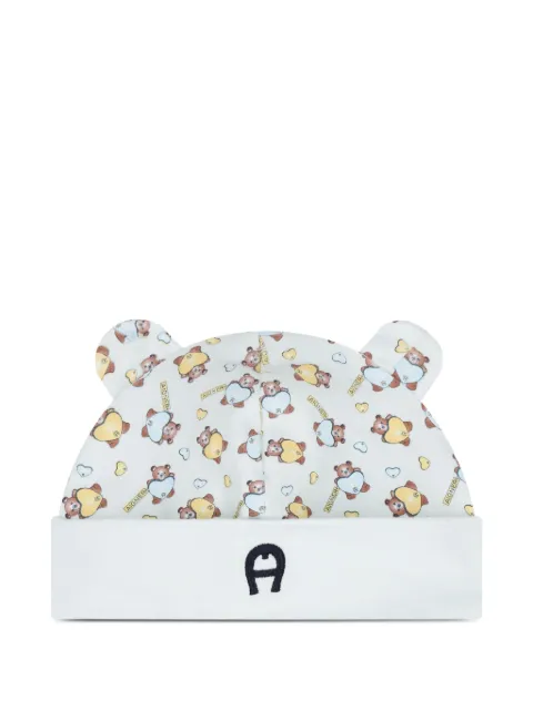 Aigner Kids طاقية بطبعة تيدي