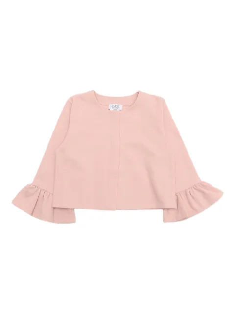 MAGIL flounce-sleeve cropped jacket