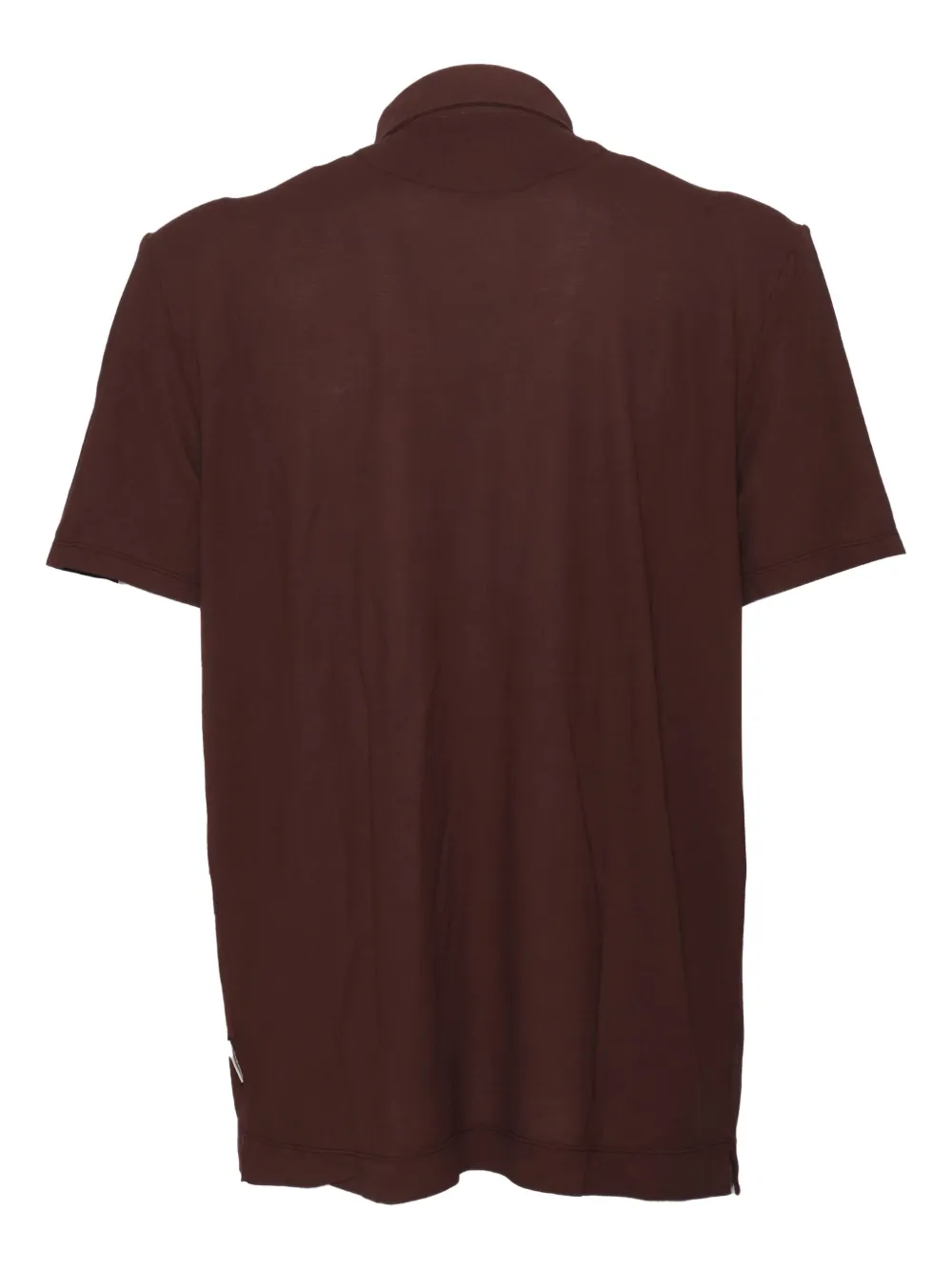 Ballantyne Katoenen poloshirt met korte mouwen - Bruin