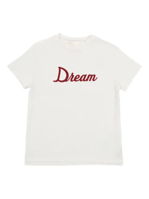 Douuod Kids embroidered-script T-shirt